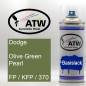Preview: Dodge, Olive Green Pearl, FP / KFP / 370: 400ml Sprühdose, von ATW Autoteile West.